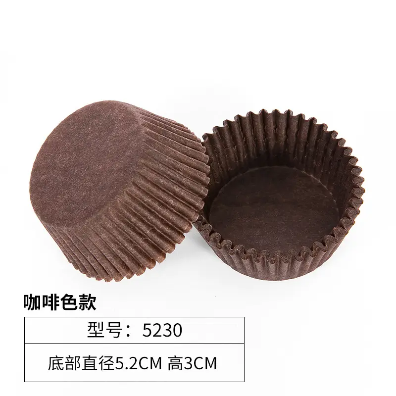 Paper Cups No Oil Stain Heat Resistant Baking Cups