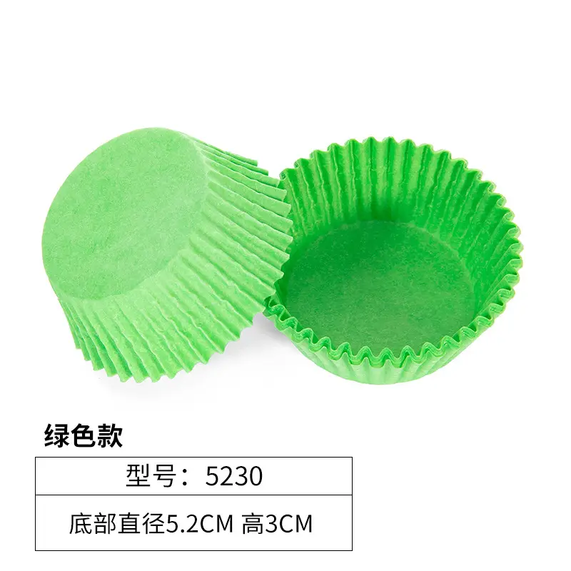 Paper Cups No Oil Stain Heat Resistant Baking Cups