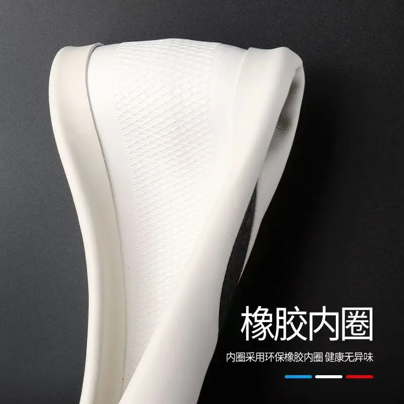 BYD Song Steering Wheel Cover White Black Ultra Thin Non Slip