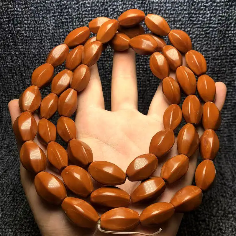 Olive Kernel Beads for DIY Jewelry & Decor