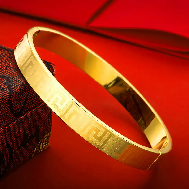 Vietnamese Gold Bracelets for Women Daily Wear