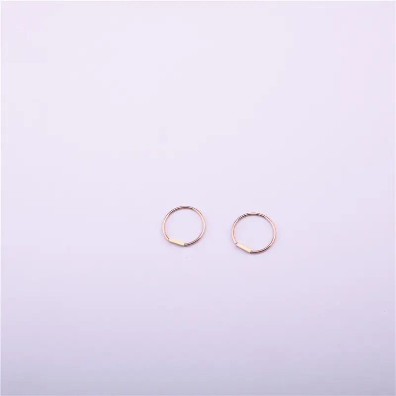 Gold Toned Minimalist Cuff Rings for Everyday Wear
