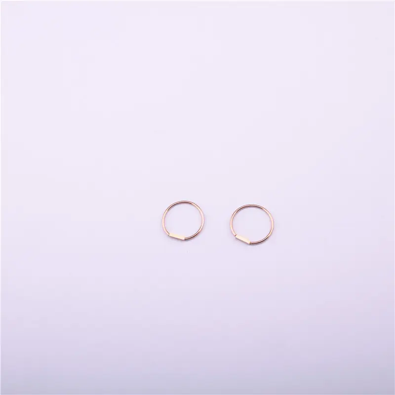 Gold Toned Minimalist Cuff Rings for Everyday Wear