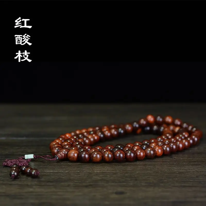 Red Sandalwood Bracelet for Women Daily Wear Spiritual Use