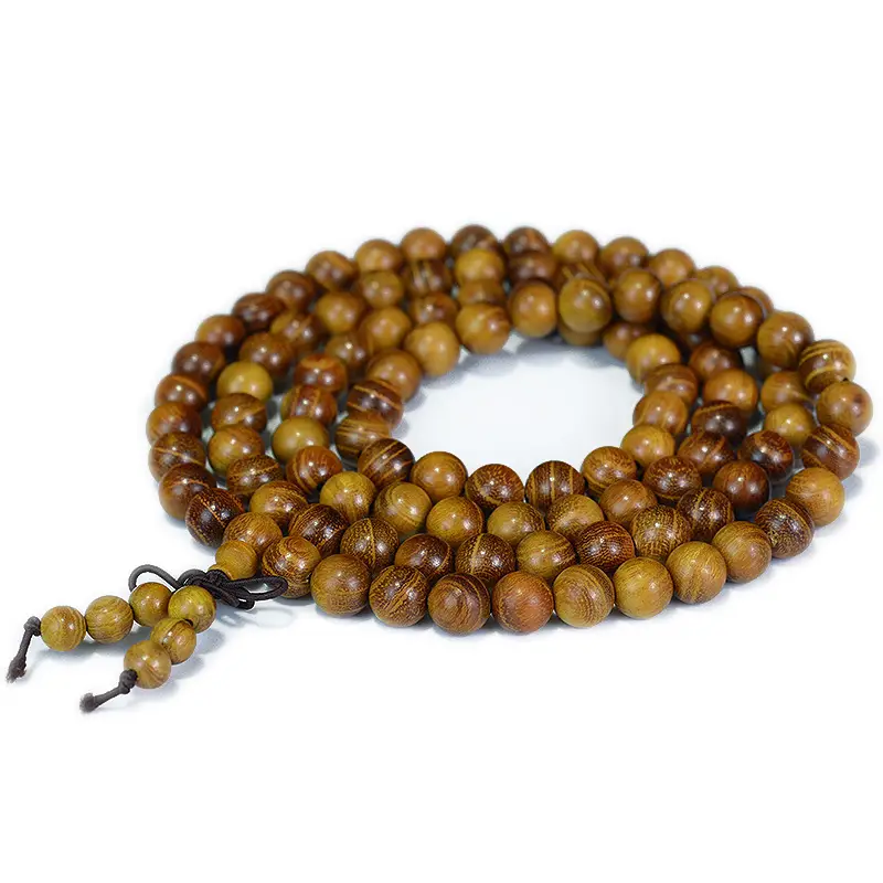 Golden Sandalwood Bracelet for Men Women Daily Wear