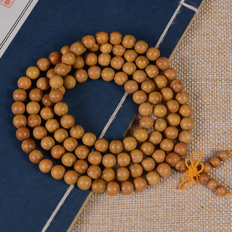 Golden Sandalwood Bracelet for Men Women Daily Wear