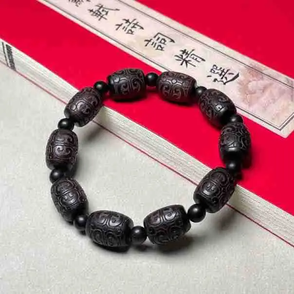Sandalwood Bar Bracelet for Men Women Daily Wear