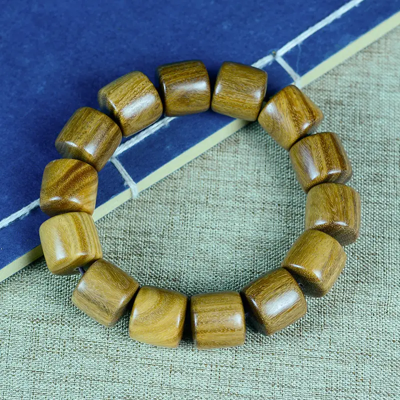 Sandalwood Bar Bracelet for Men Women Daily Wear