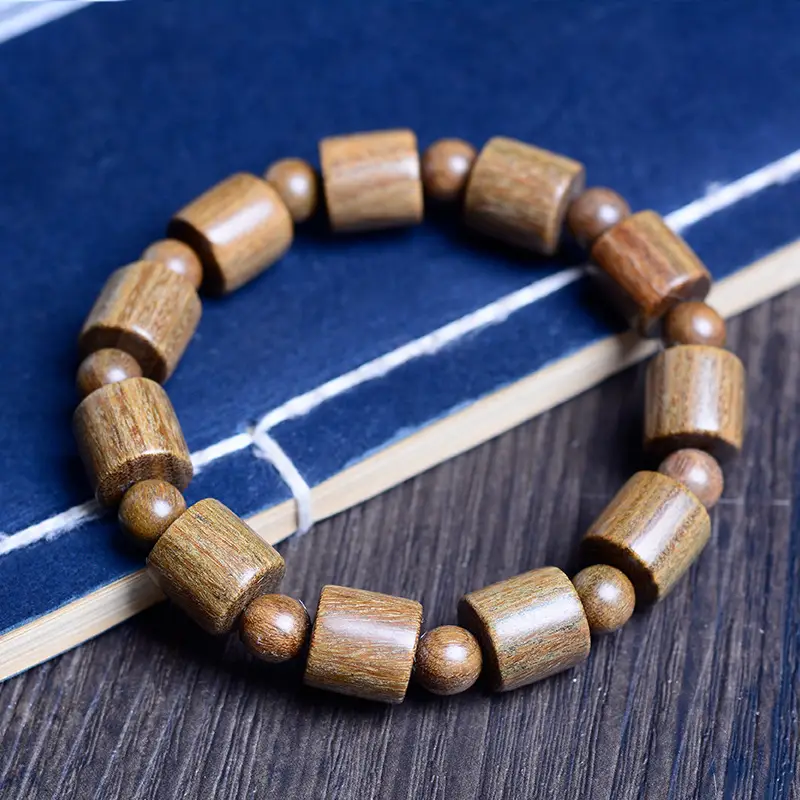 Sandalwood Bar Bracelet for Men Women Daily Wear