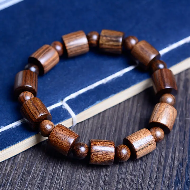 Sandalwood Bar Bracelet for Men Women Daily Wear
