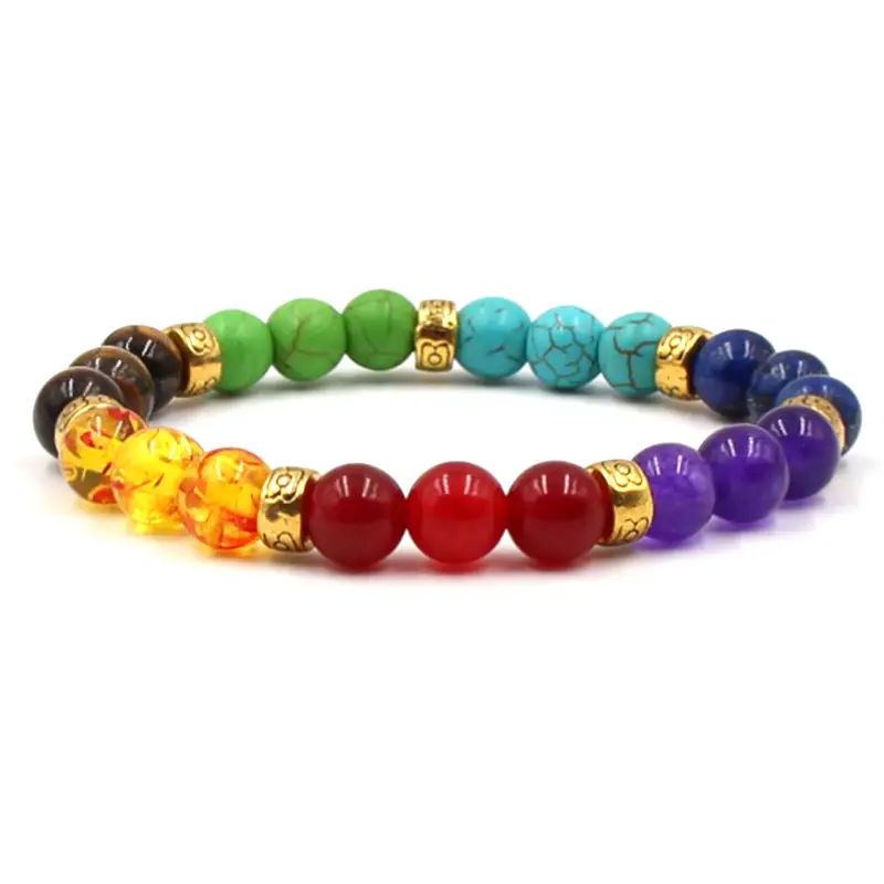 Colorful Handcrafted Bracelet for Women with Natural Stones