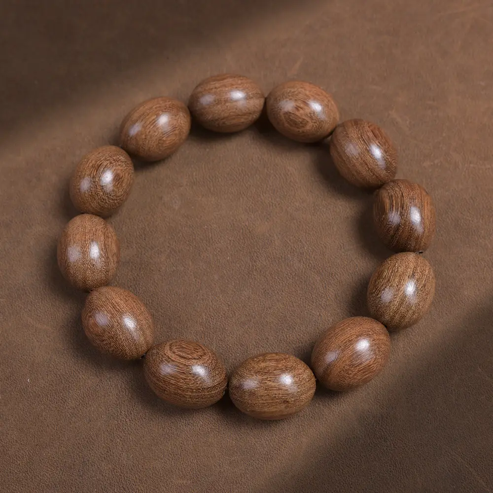 崖柏陈化枣珠 Bracelet for Men Women Daily Wear