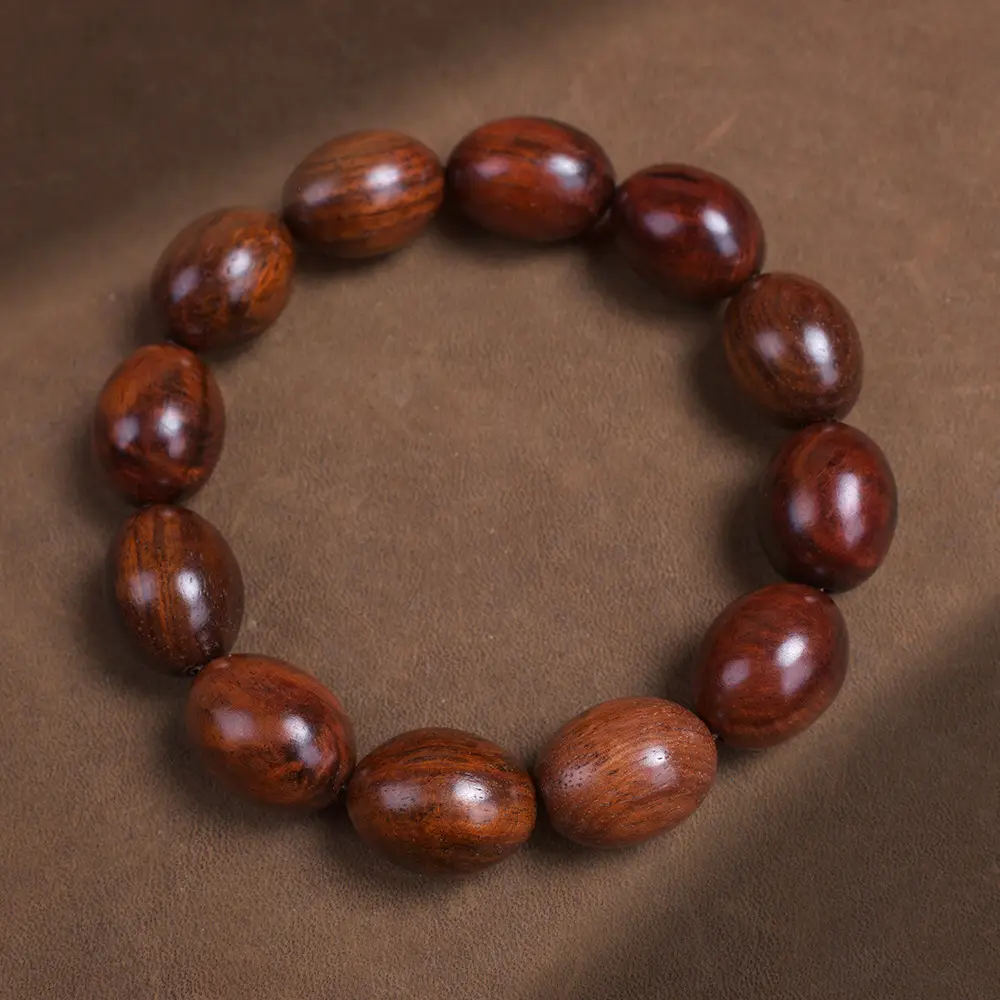 崖柏陈化枣珠 Bracelet for Men Women Daily Wear