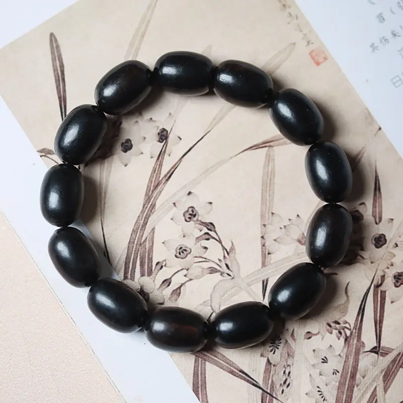 崖柏陈化枣珠 Bracelet for Men Women Daily Wear