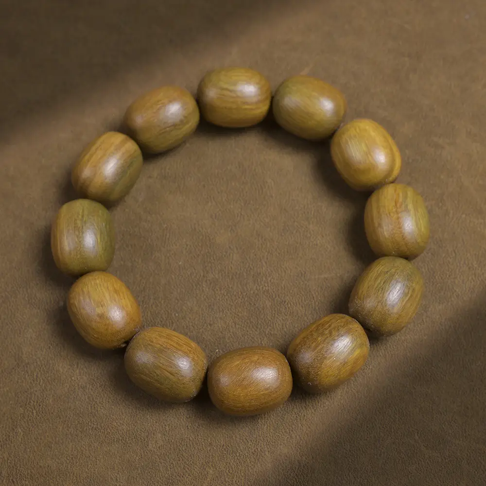 崖柏陈化枣珠 Bracelet for Men Women Daily Wear