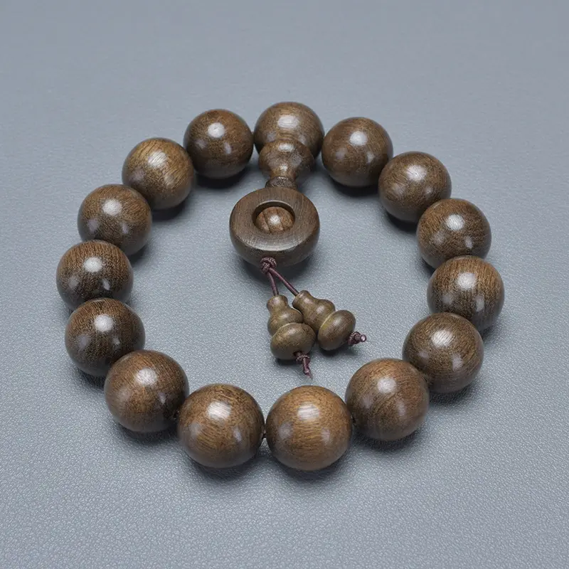 Golden Silk Nanmu Bracelet for Men Women Pakistan