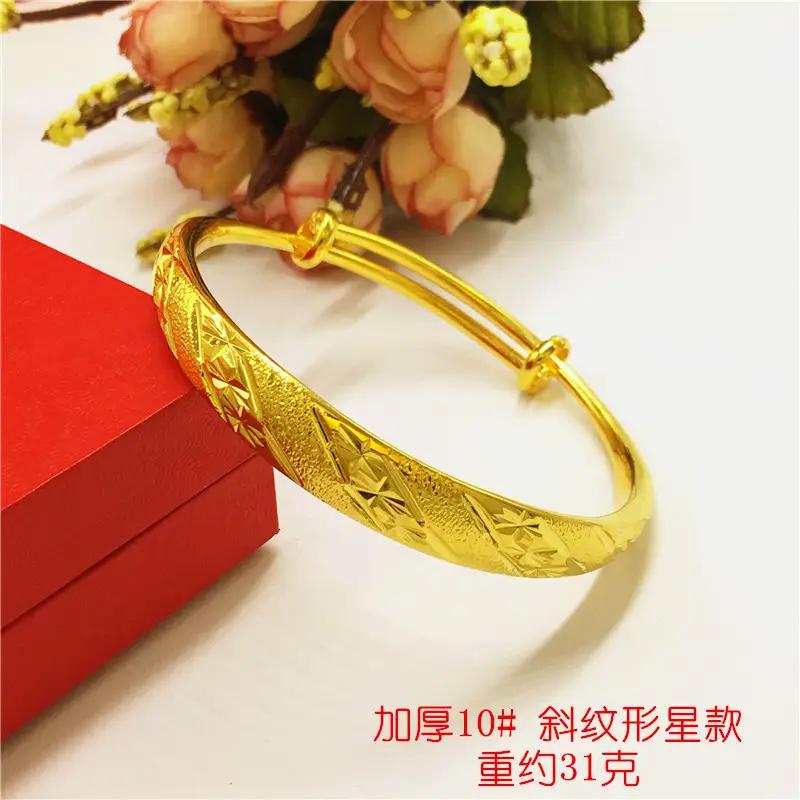 Gold Plated Floral Bracelets for Women