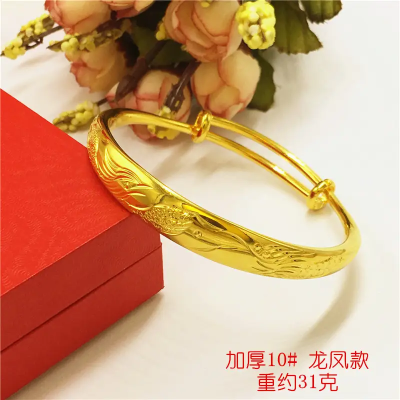 Gold Plated Floral Bracelets for Women