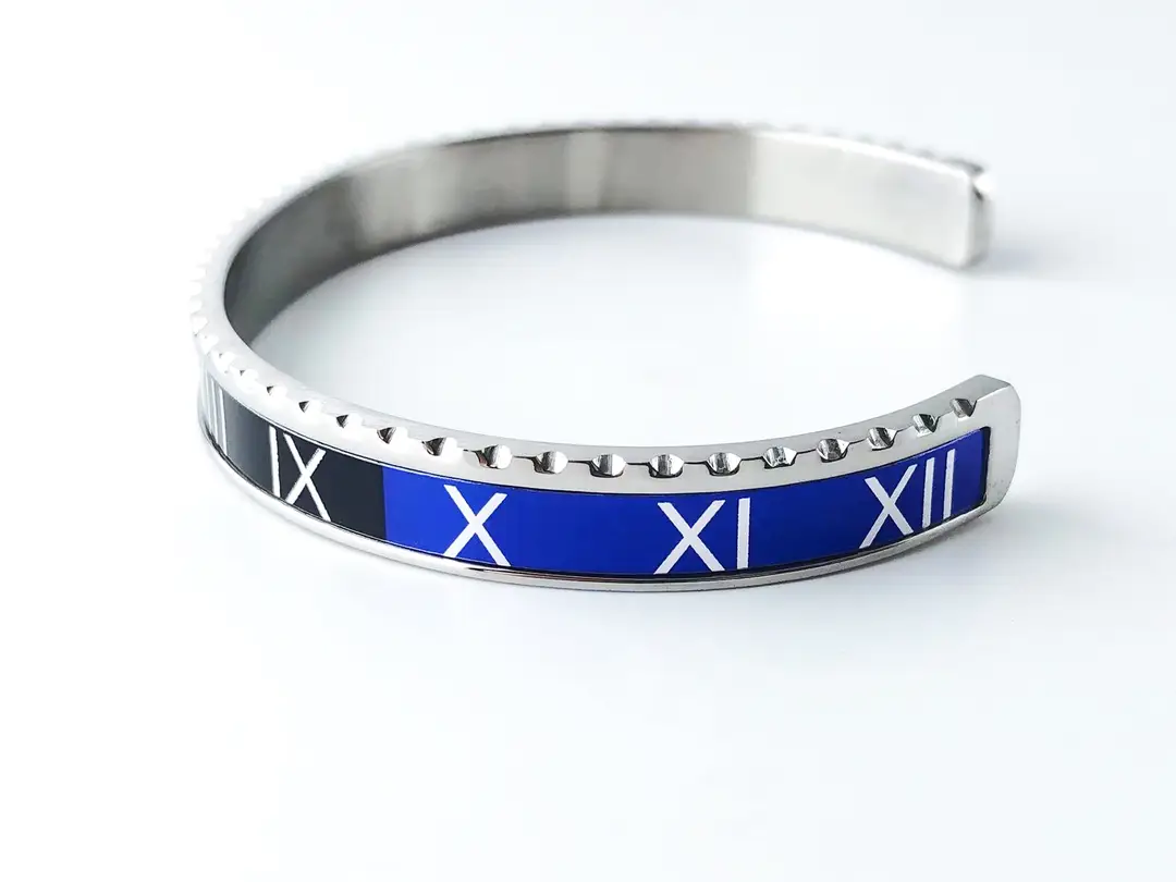 Stylish Roman Numeral Bracelets for Couples