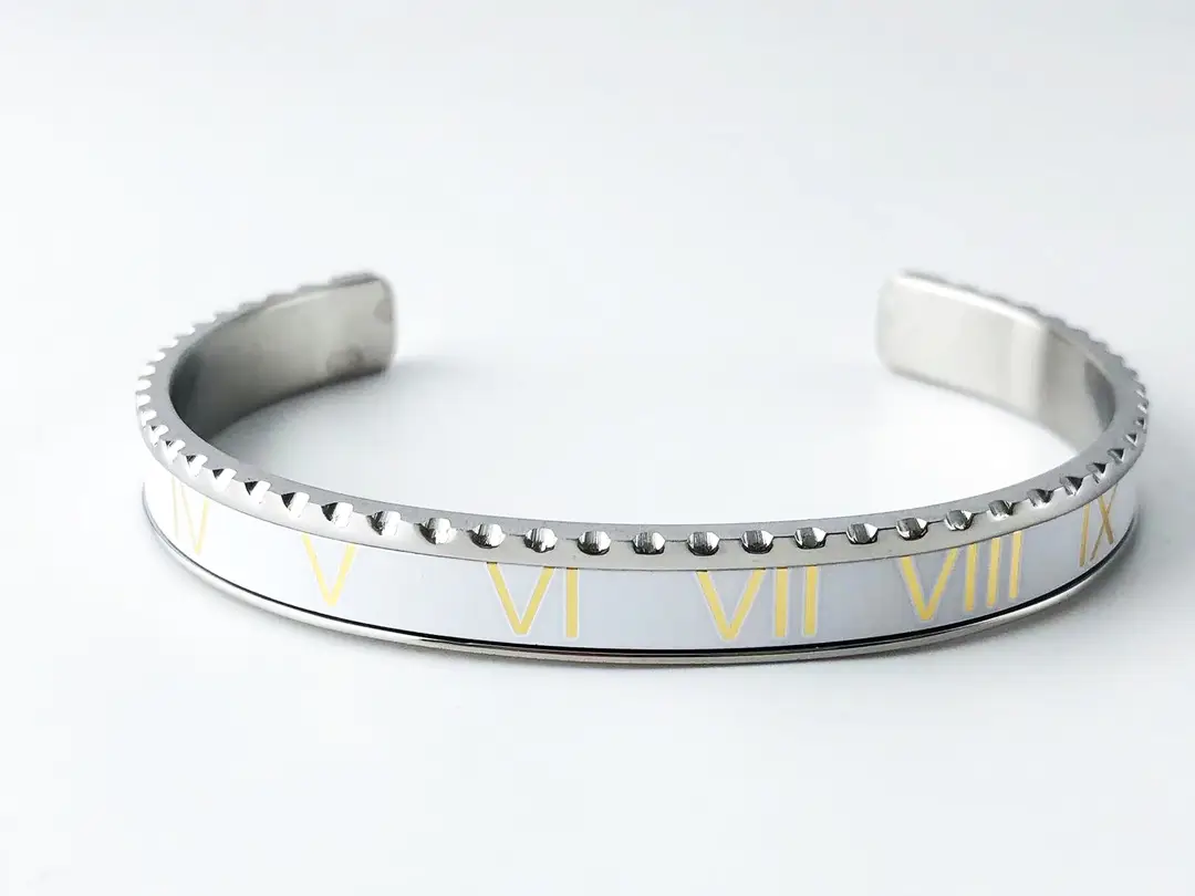 Stylish Roman Numeral Bracelets for Couples