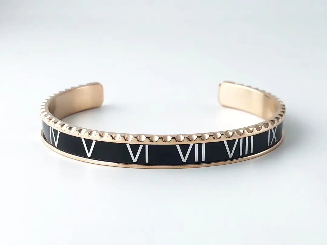 Stylish Roman Numeral Bracelets for Couples
