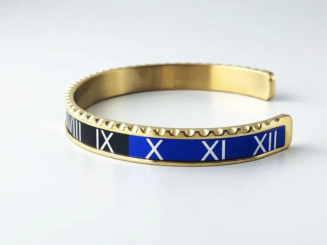 Stylish Roman Numeral Bracelets for Couples