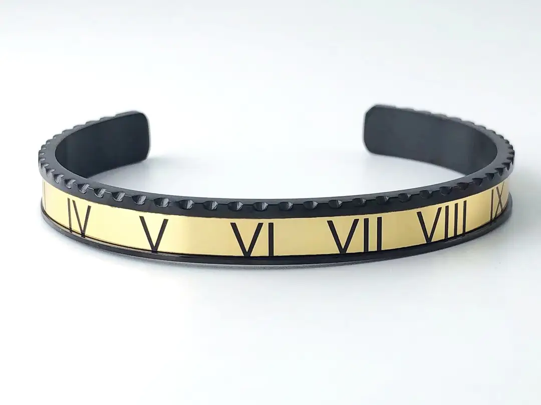 Stylish Roman Numeral Bracelets for Couples