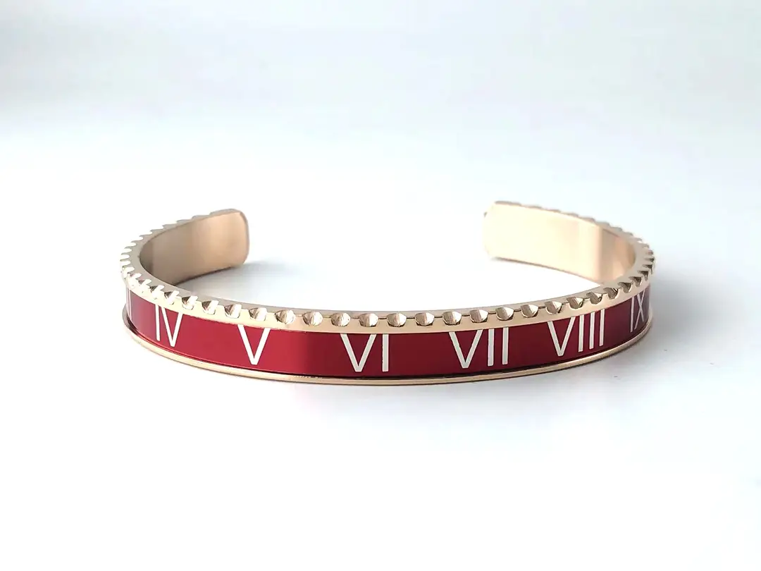 Stylish Roman Numeral Bracelets for Couples