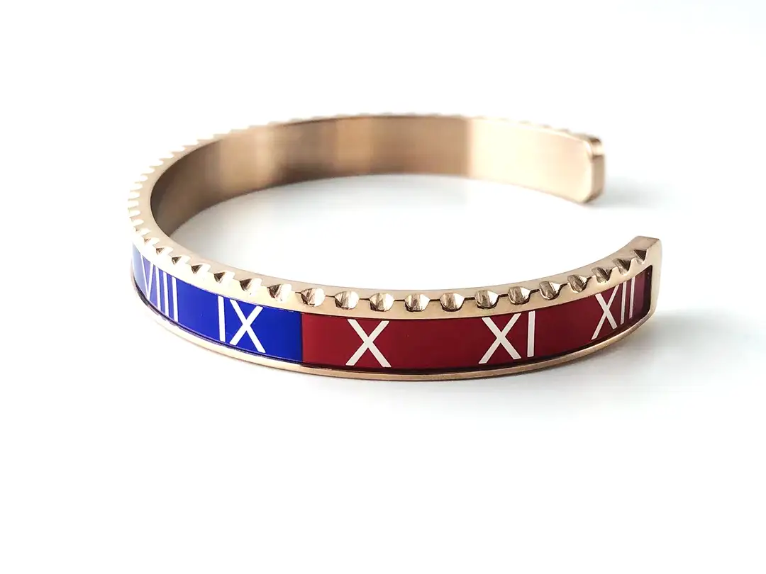 Stylish Roman Numeral Bracelets for Couples