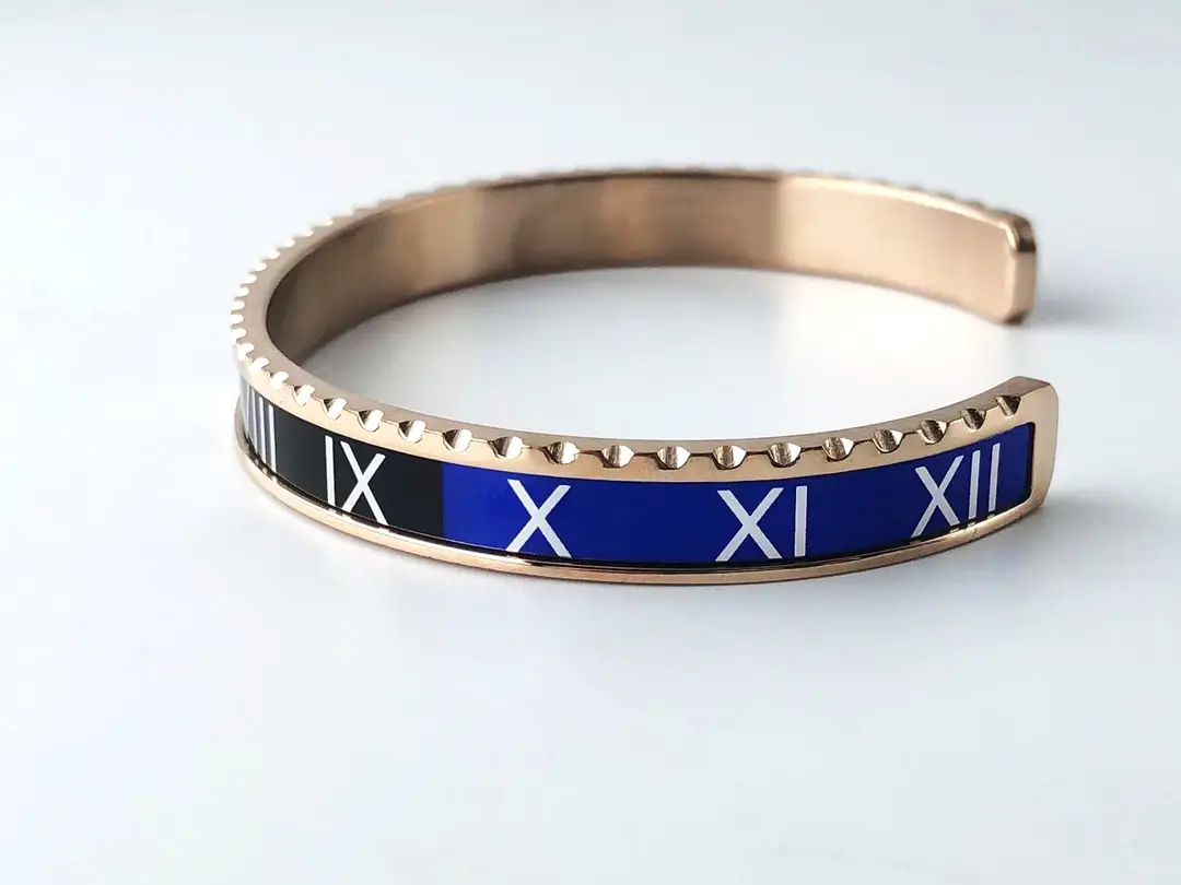 Stylish Roman Numeral Bracelets for Couples