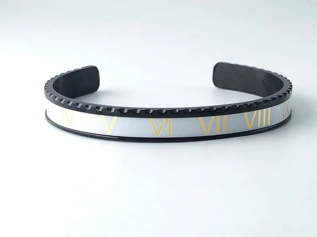 Stylish Roman Numeral Bracelets for Couples