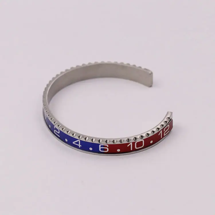 Adjustable C-Bracelets with Roman Numeral Design