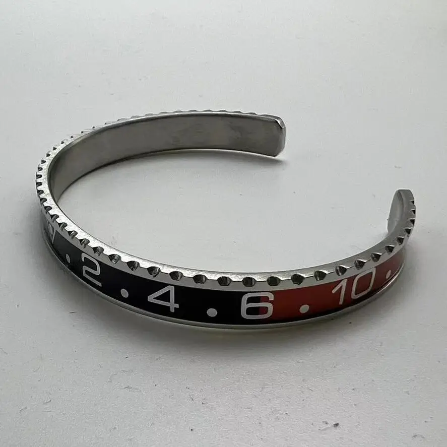 Adjustable C-Bracelets with Roman Numeral Design