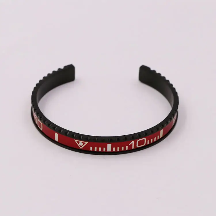 Adjustable C-Bracelets with Roman Numeral Design