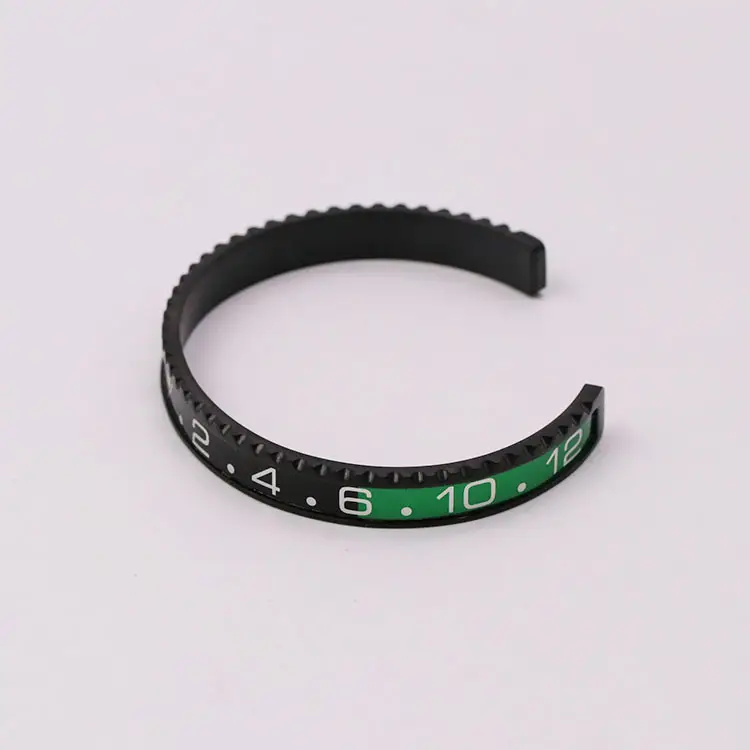 Adjustable C-Bracelets with Roman Numeral Design