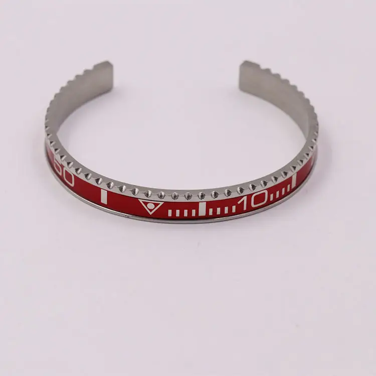 Adjustable C-Bracelets with Roman Numeral Design