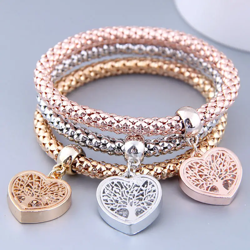 Multi Color Tree of Life Bracelet for Women