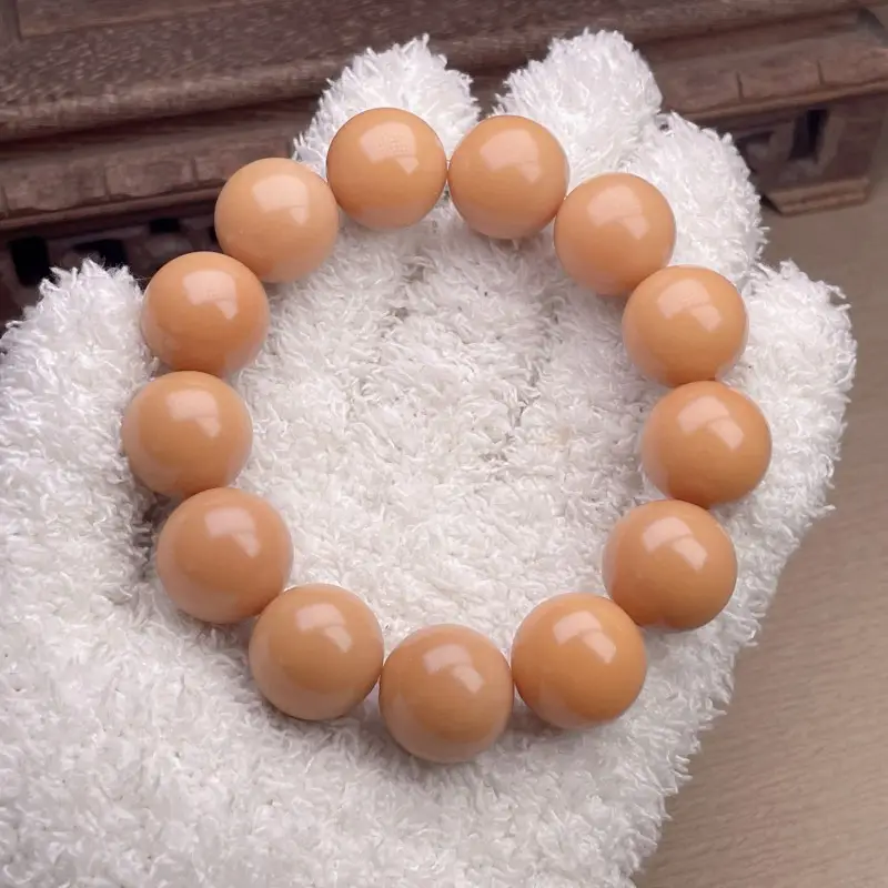 White Bodhi Root Bracelet for Daily Wear & Spiritual Peace