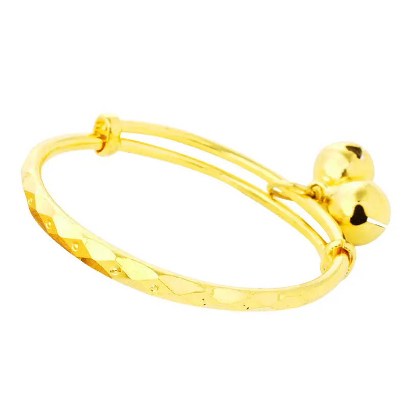 Golden Round Bracelet for Girls, Lightweight & Durable