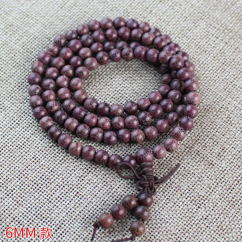 Purple Core Hematone Wood Bracelet for Women Men