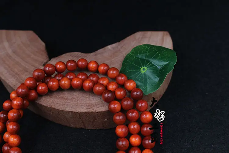 Blood Dragon Wood Mala for Daily Prayer & Meditation