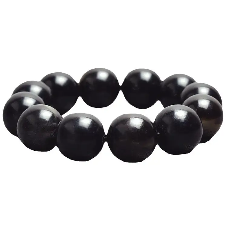 Black Buffalo Horn Bracelet for Women, Natural & Durable