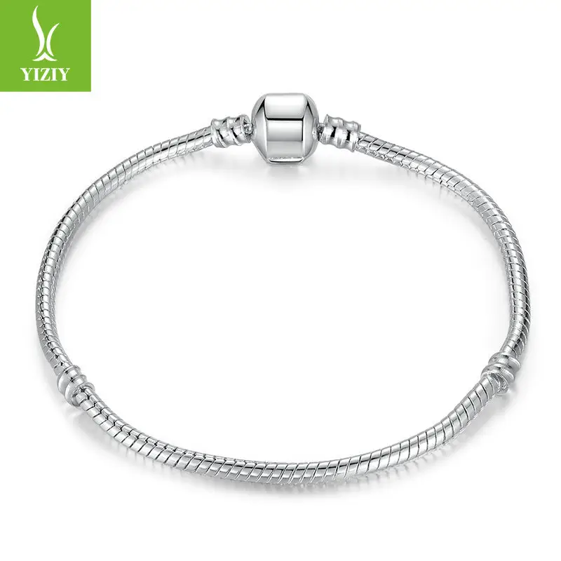 Silver Snake Chain Bracelet for Women Daily Wear