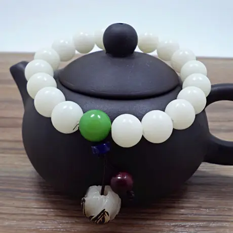 Frosted Crystal Baby Elephant Bracelet for Women