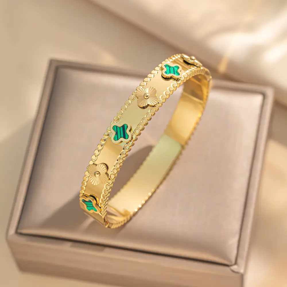 Stainless Steel Bracelets with Diamond Accents for Daily Wear