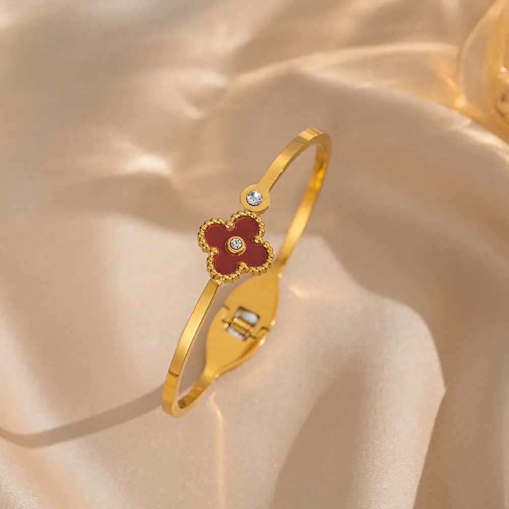 Stainless Steel Bracelets with Diamond Accents for Daily Wear