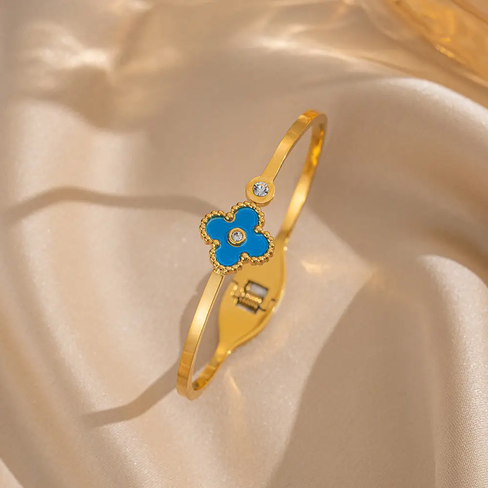 Stainless Steel Bracelets with Diamond Accents for Daily Wear