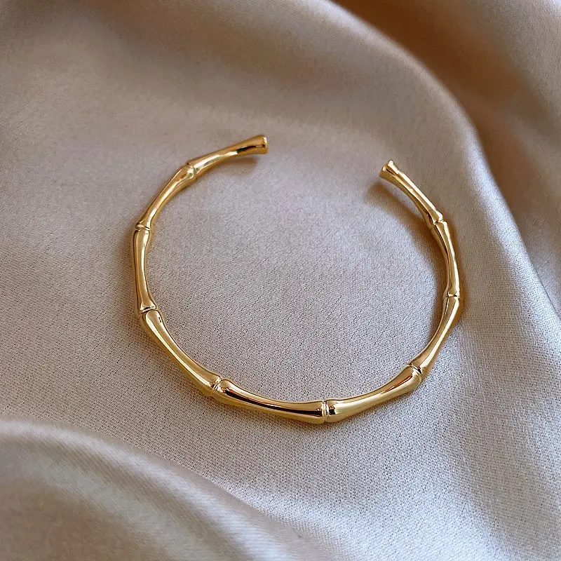 Rose Gold Zircon Bracelets Set for Women