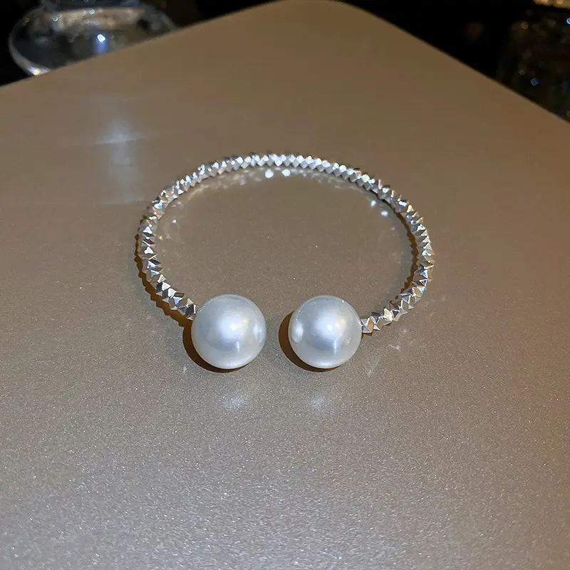 Rose Gold Zircon Bracelets Set for Women