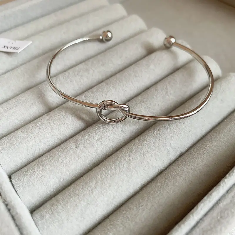 Rose Gold Zircon Bracelets Set of 5 for Women